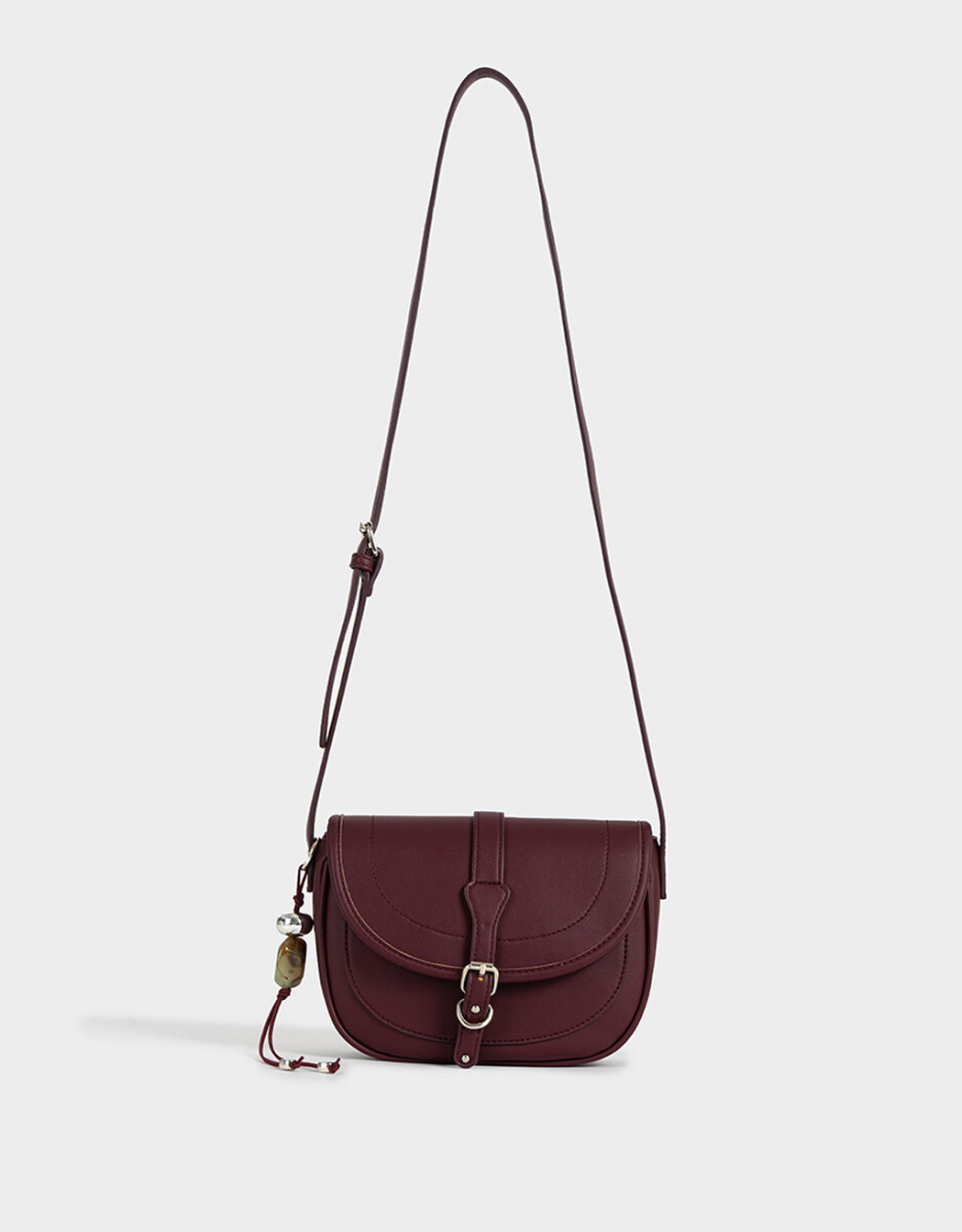 Bandolera Suede Uva 