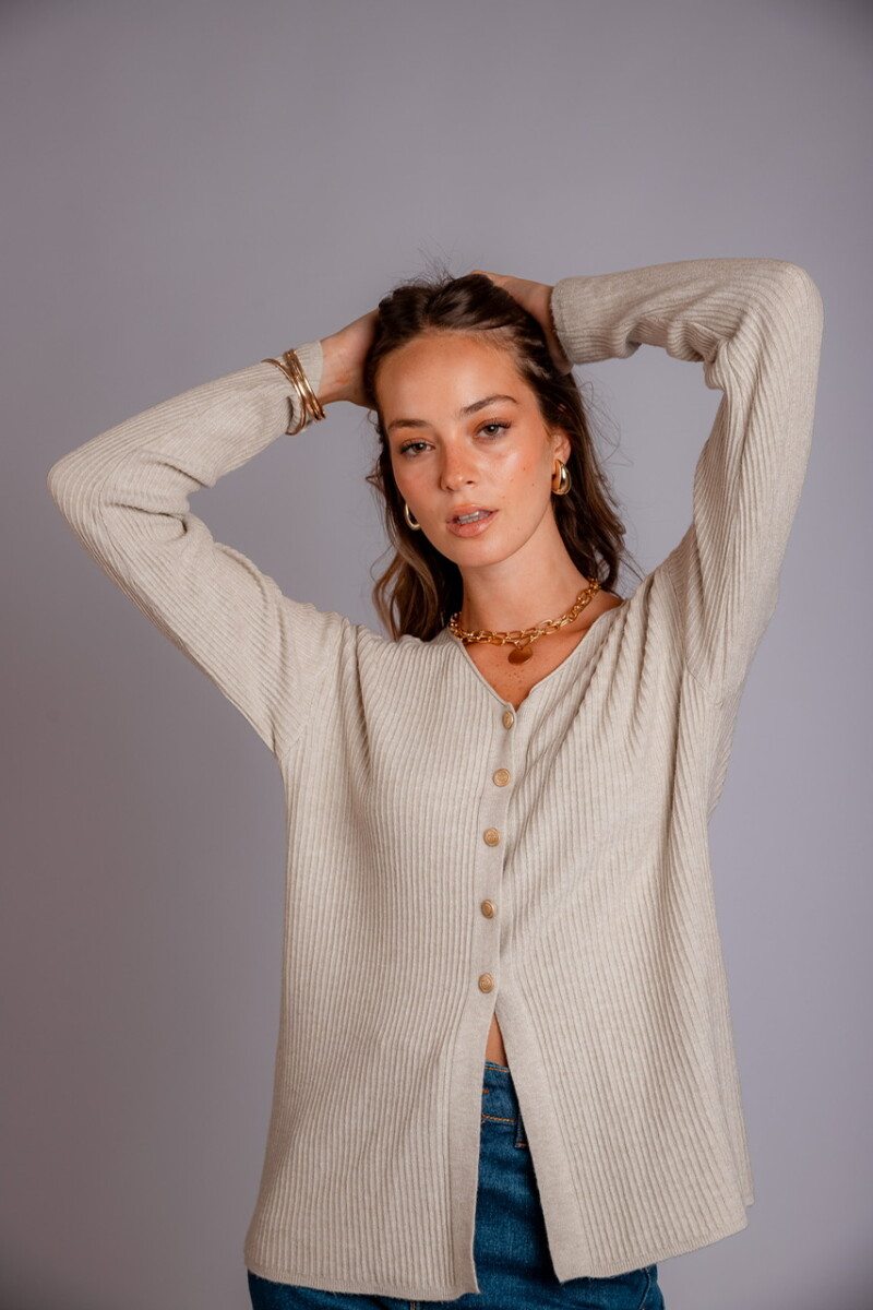 Blusa Marina - beige 