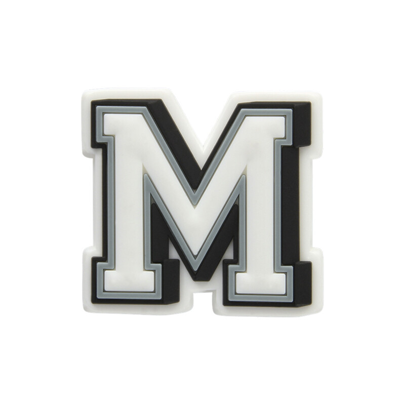 Jibbitz™ Charm Letter M Multicolor