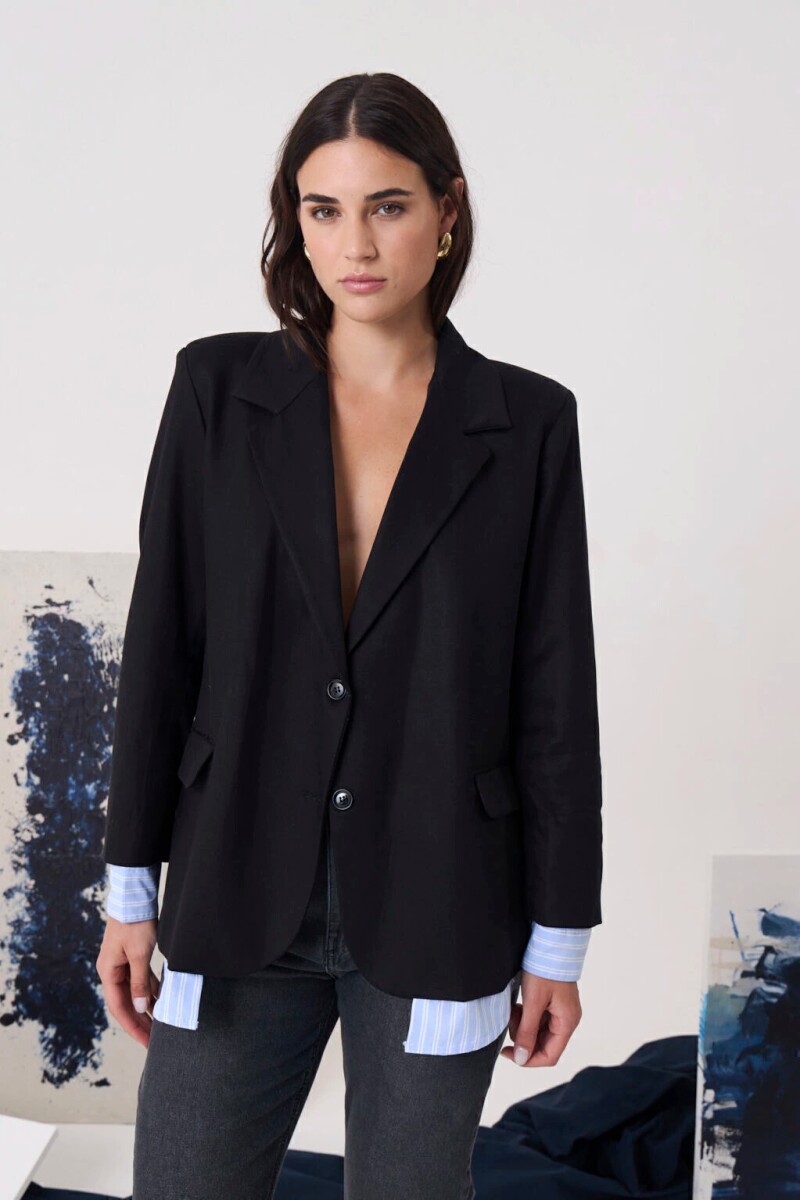BLAZER ATELIER Negro