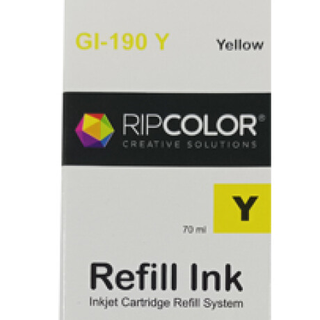 Tinta Ripcolor Compatible Canon GI190 AMARILLO