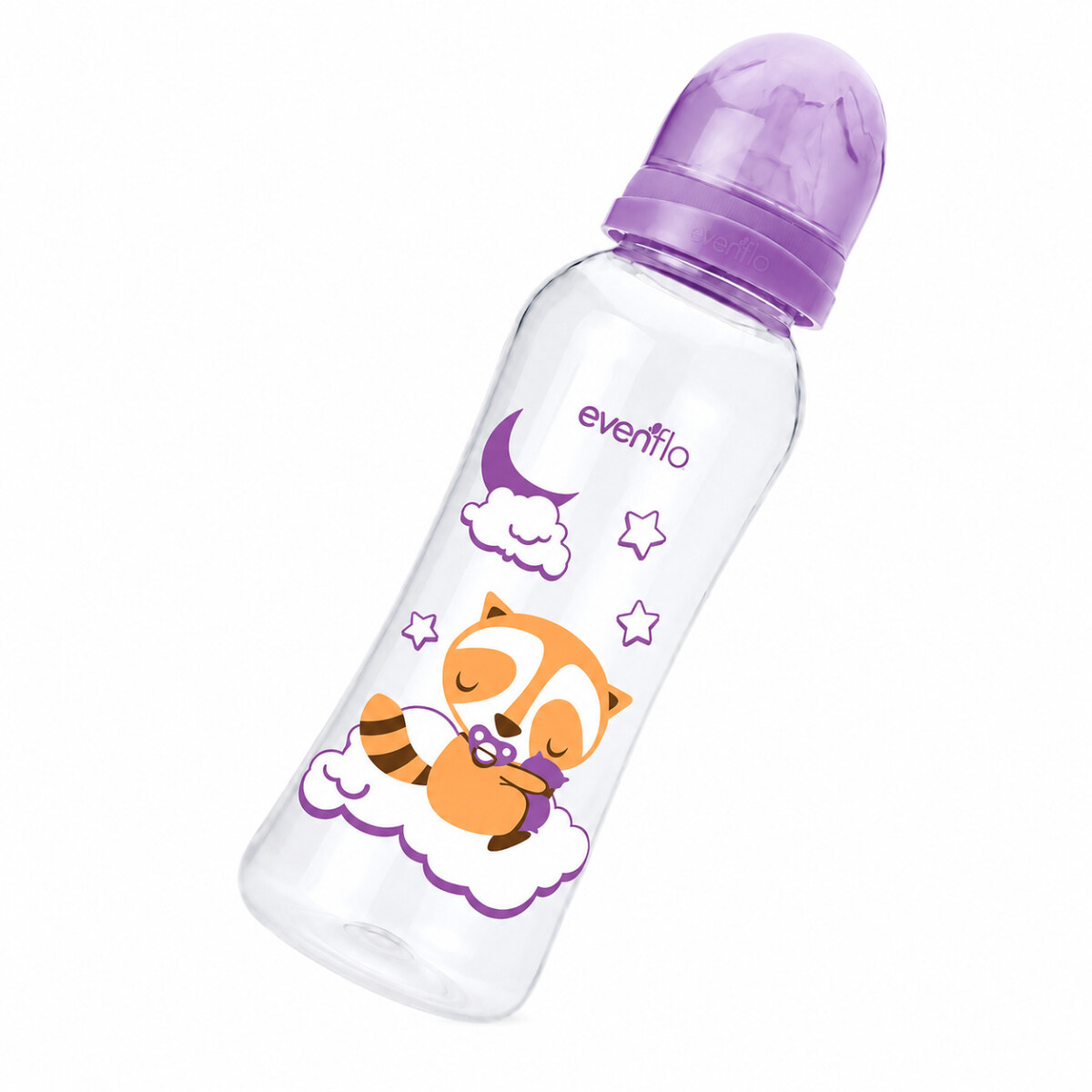 Mamadera Evenflo Dreams Bebés 3-12M 240Ml Tetina Flujo Medio - Lila 