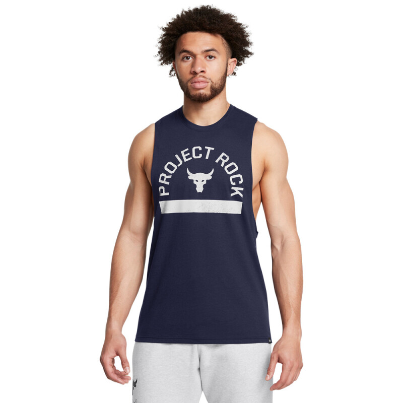 UA Pjt Rck Payoff Graphic SL-BLU BLU-410