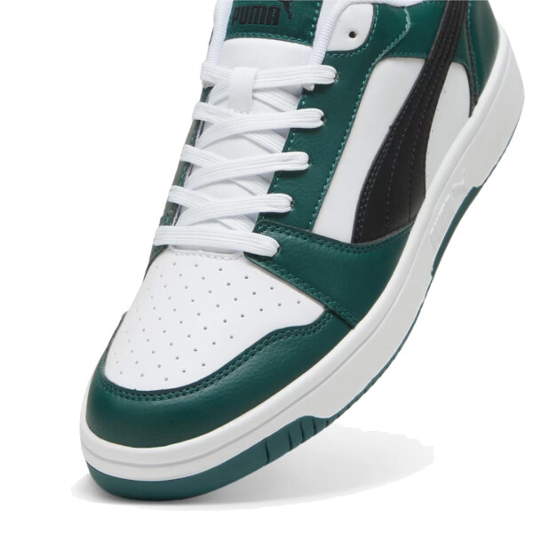 REBOUND V6 LOW - PUMA BLANCO/VERDE