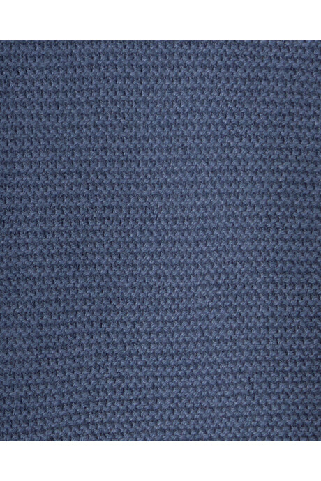 Remera polo de algodón, manga corta, azul marino Sin color