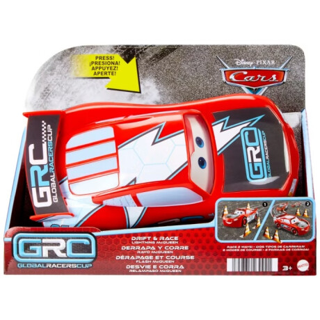 Mattel Rayo McQueen derrapa y corre Global Racers Cup Disney Pixar Cars Mattel Rayo McQueen derrapa y corre Global Racers Cup Disney Pixar Cars
