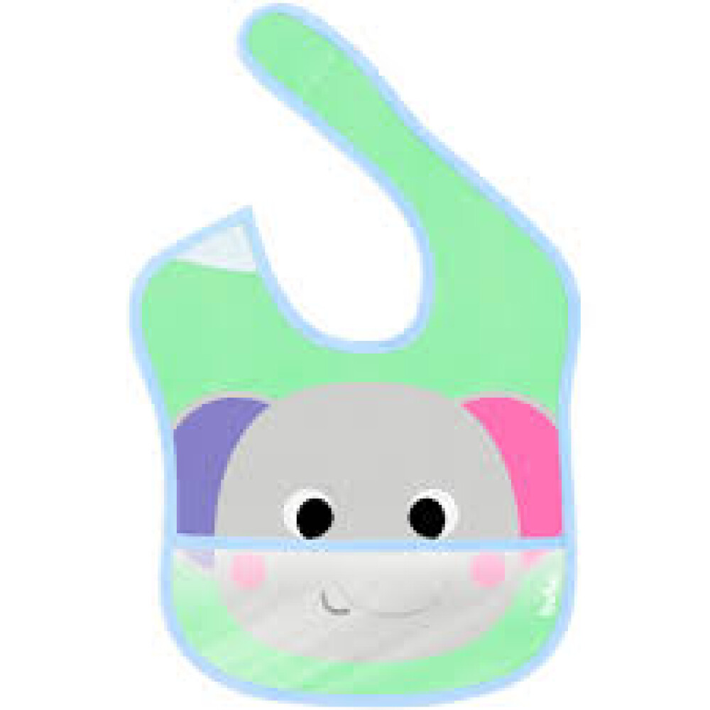 Babero alimentacion BUBAZOO BUBA elefante