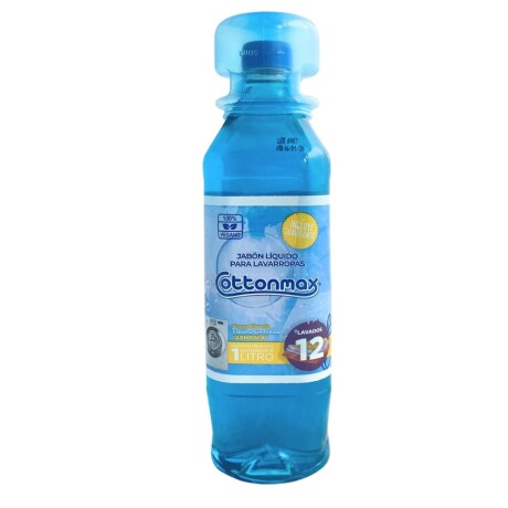 Jabón líquido espuma controlada con suavizante Cottonmax 1L Jabón líquido espuma controlada con suavizante Cottonmax 1L