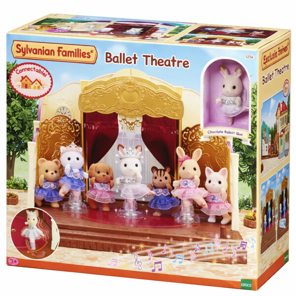 Sylvanian Families Teatro De Ballet Juguete Figura Niños Sylvanian Families Teatro De Ballet Juguete Figura Niños
