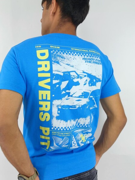 T-SHIRT DIXIE ZIONA AZUL