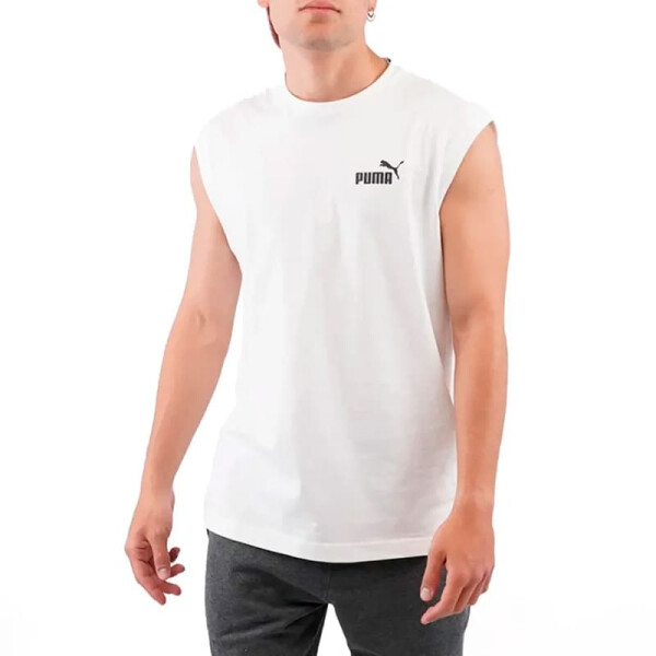 Musculosa Puma Buzo ESS de Hombre - 586738 02 Blanco