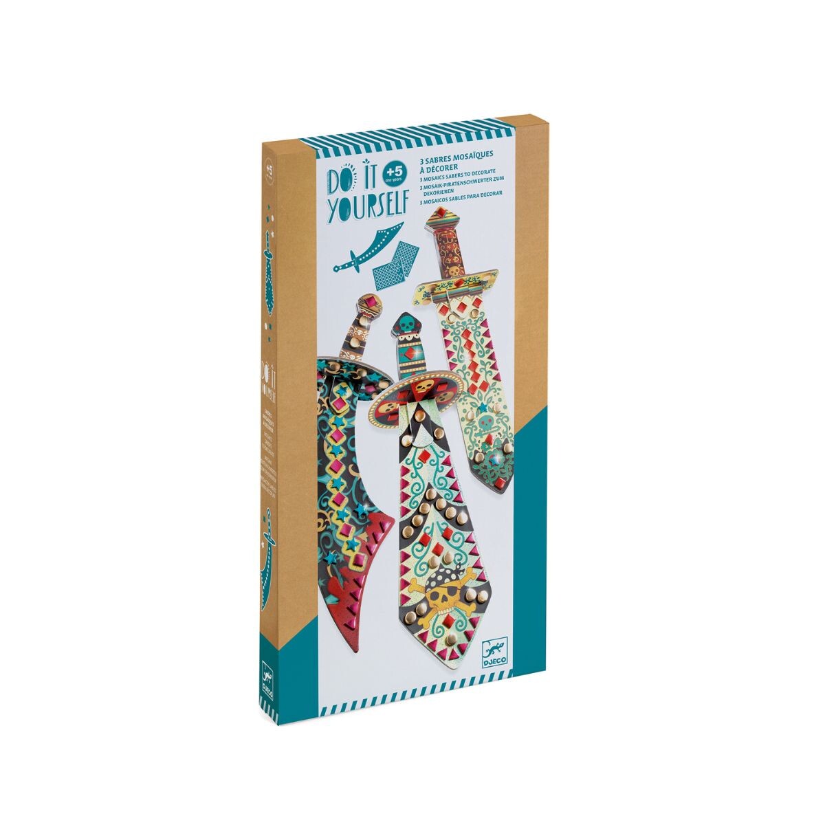 Espada De Juguete Set De Manualidades Do It Yourself Djeco 5+ 