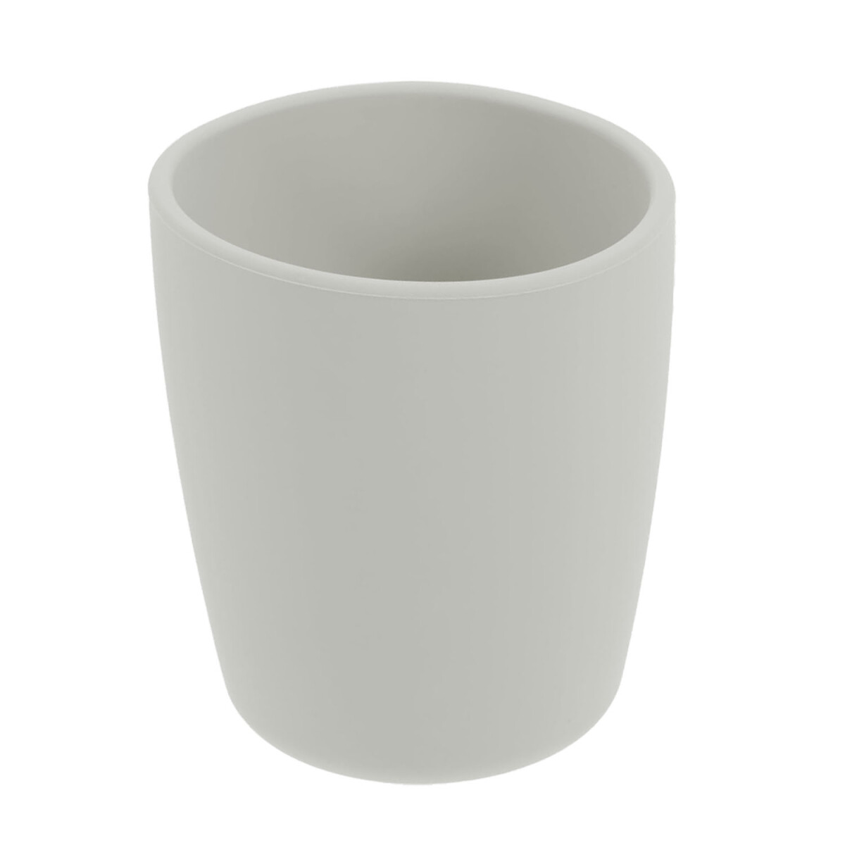 Vaso de Entrenamiento Irrompible p/ Bebés Niños en Silicona - Gris 