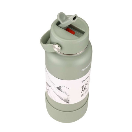 Botella Térmica Con Pico 950Ml. Oliva