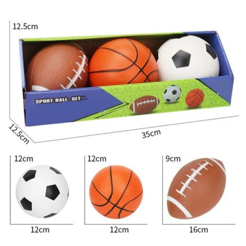 Set de 3 pelotas Set De 3 Pelotas