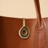 Handbag Key Chain Round Guampa Clara