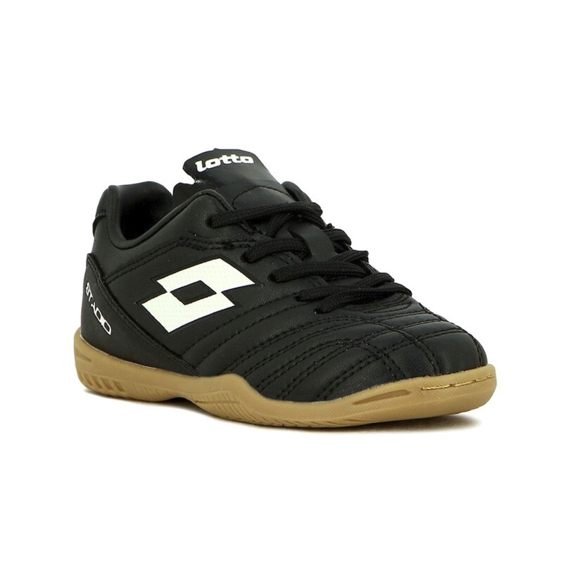 Championes de Futbol Sala Lotto Kids Stadio ID Black Negro