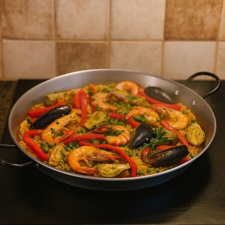 PAELLERA VALENCIANA PULIDA 30CM 4 PORCIONES VAELLO PAELLERA VALENCIANA PULIDA 30CM 4 PORCIONES VAELLO