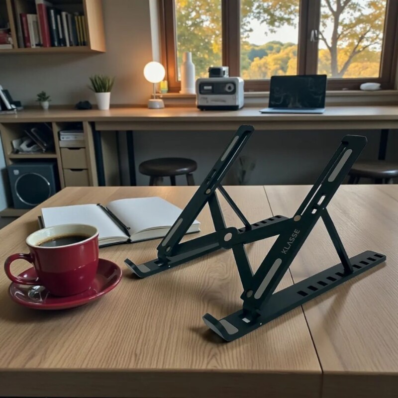 Soporte Notebooks Portátil Klasse | 10 Niveles | Color negro Soporte Notebooks Portátil Klasse | 10 Niveles | Color negro