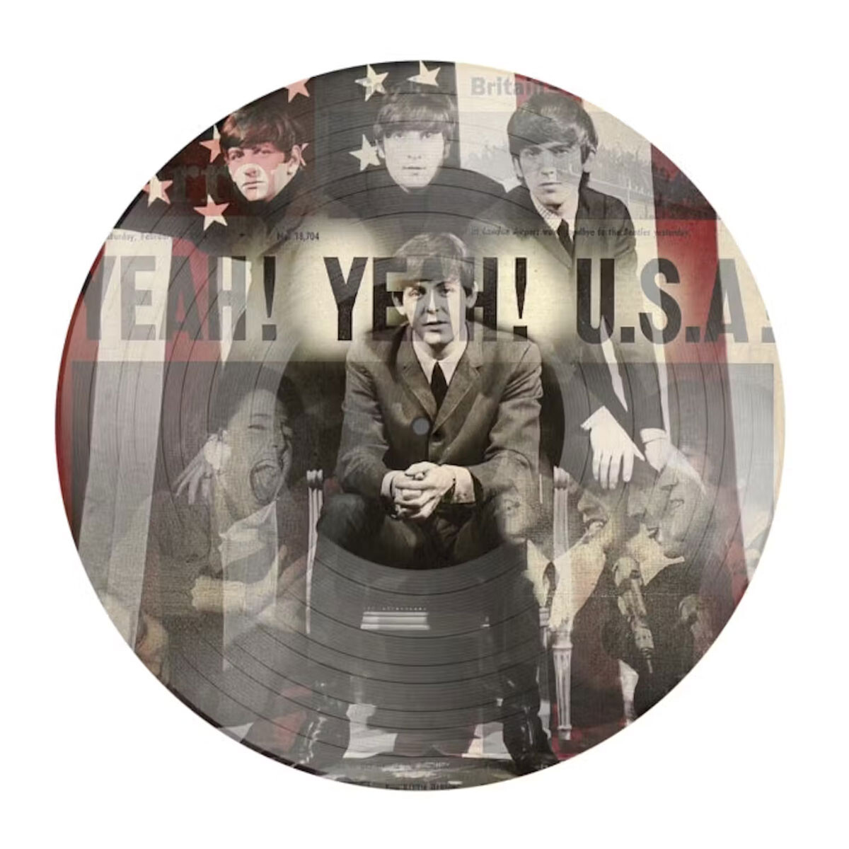 Beatleslive At The Convention Hall. Philadelphia. Pa. Usa. 2nd September. 1964 (picture Disc)lp 
