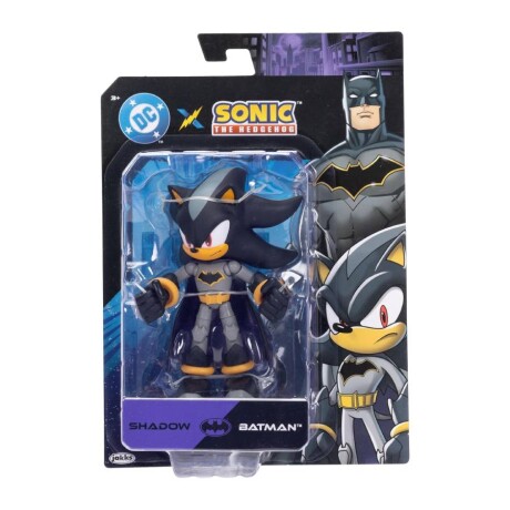 Figura DC x Sonic The Hedgehog - Shadow as Batman - 13cm Figura DC x Sonic The Hedgehog - Shadow as Batman - 13cm