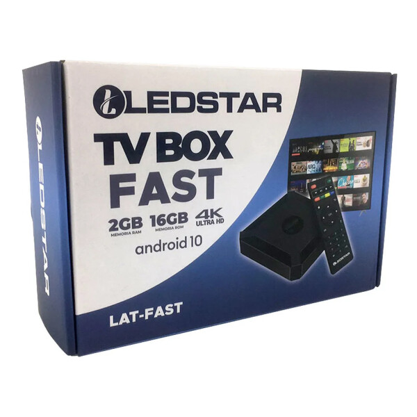 Tv Box Ledstar 2/16gb Lat-flash + Mini Teclado Inalámbrico PK TV BOX GRAVITY X6 2/16 + REGALO