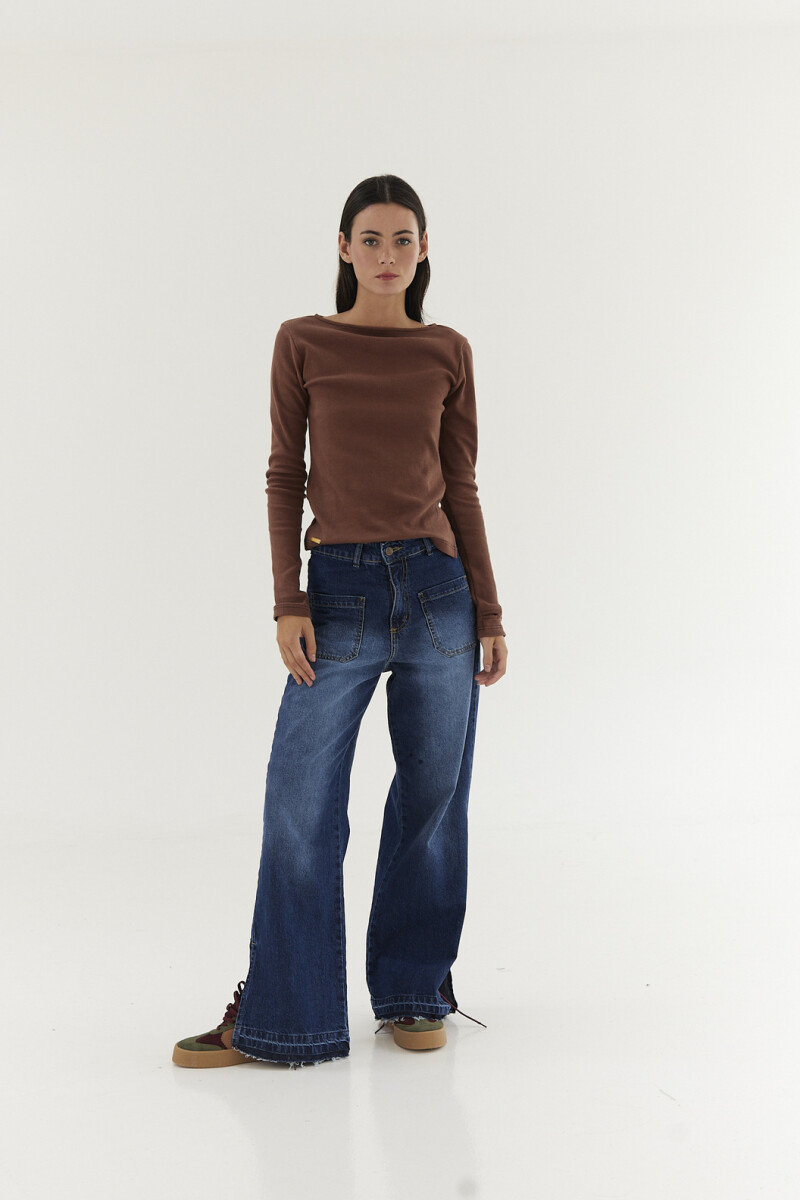 Remera Bree Marron