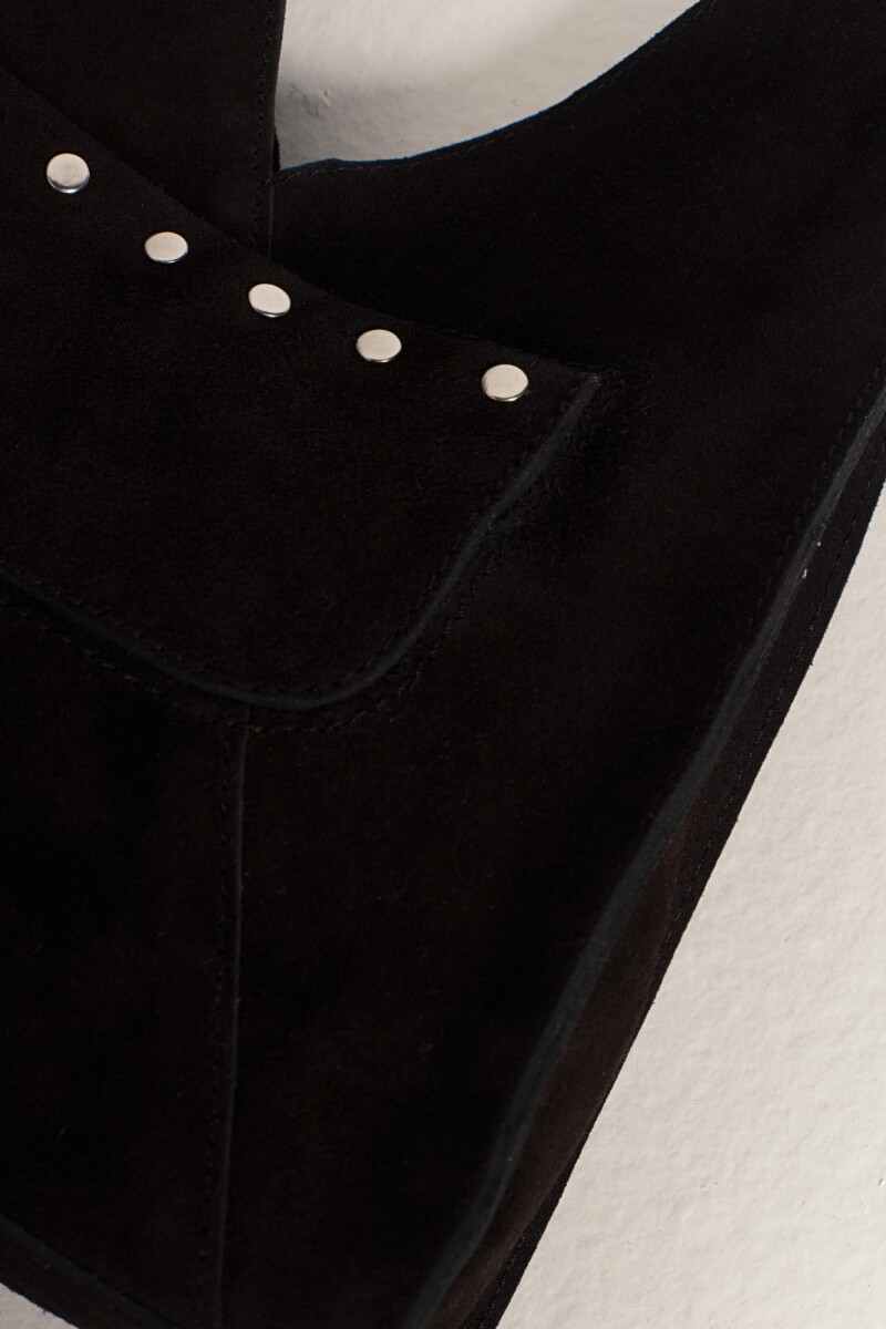 Bolso Soho Gamuza Negro