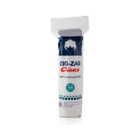 Zig Zag Cisne discos desmaquillantes x100 Zig Zag Cisne discos desmaquillantes x100