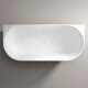 BAÑERA DE 180X80X60 BLANCO BRILLO INCLUYE DESAGUE BLANCO