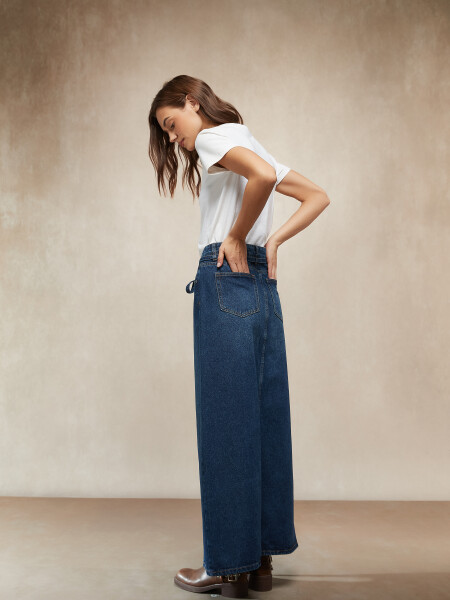 FALDA ZORAYA AZUL OSCURO