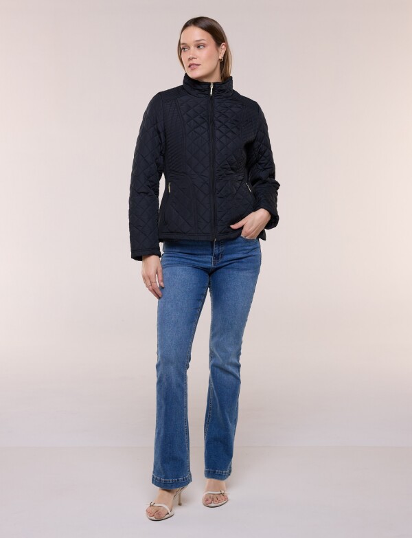 Campera Capitoneada NEGRO