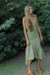 Ribbon Dress Verde