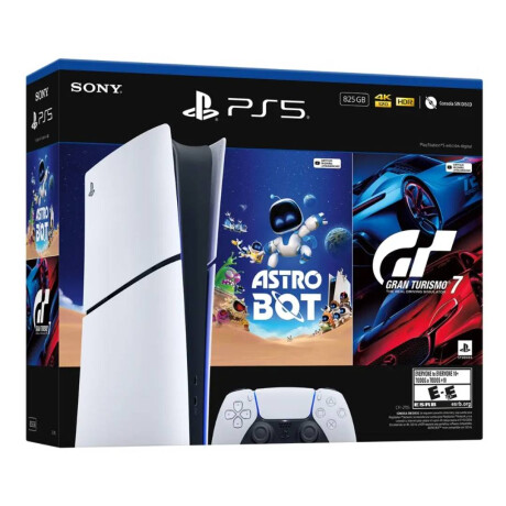 Consola PlayStation 5 Digital Astro Bot + Gran Turismo 7 825GB