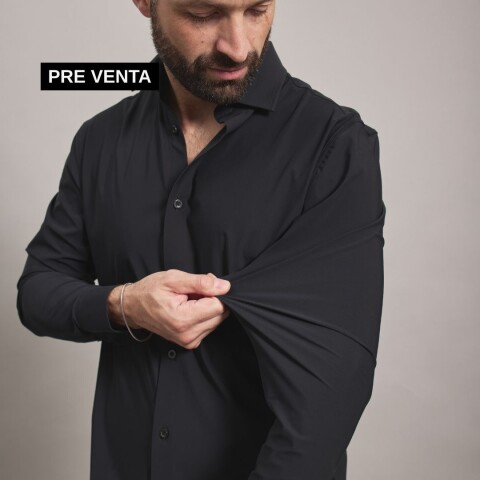 Camisa técnica Negro