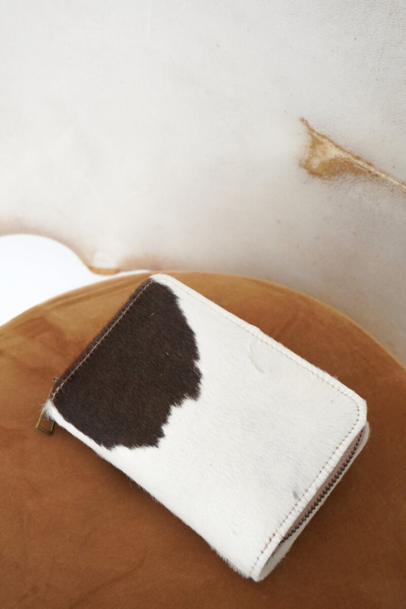 Mini Wallet Cowhide claro