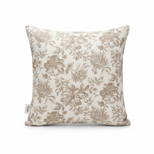 Almohadón 40x40 cm - Pilar Flores Beige
