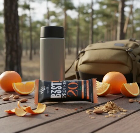 Barra B3st Protein Caja X10 NB Naranja