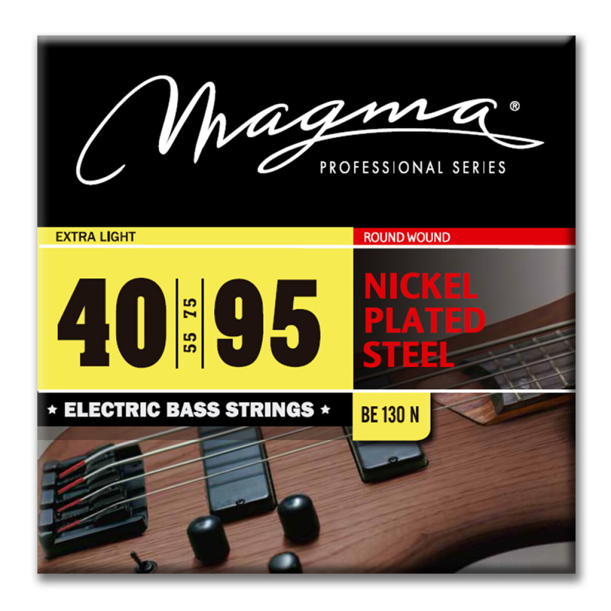 Encordado Magma Bajo Nickel P/steel E.Light 040-095 BE130N 