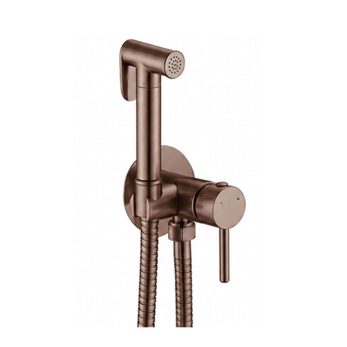 DUCHA HIGIENICA VOLANTE LABRADO SATINADO-CEPILLADO SIGNATURE BRONCE-ROSE GOLD
