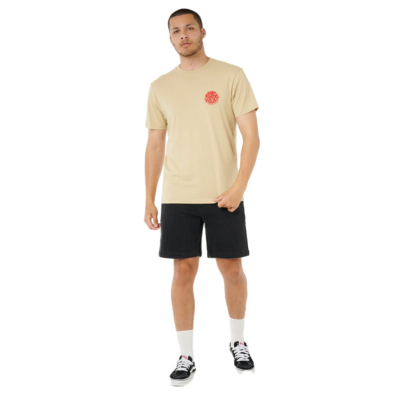 Remera Rip Curl Wettie Icon - Beige Remera Rip Curl Wettie Icon - Beige