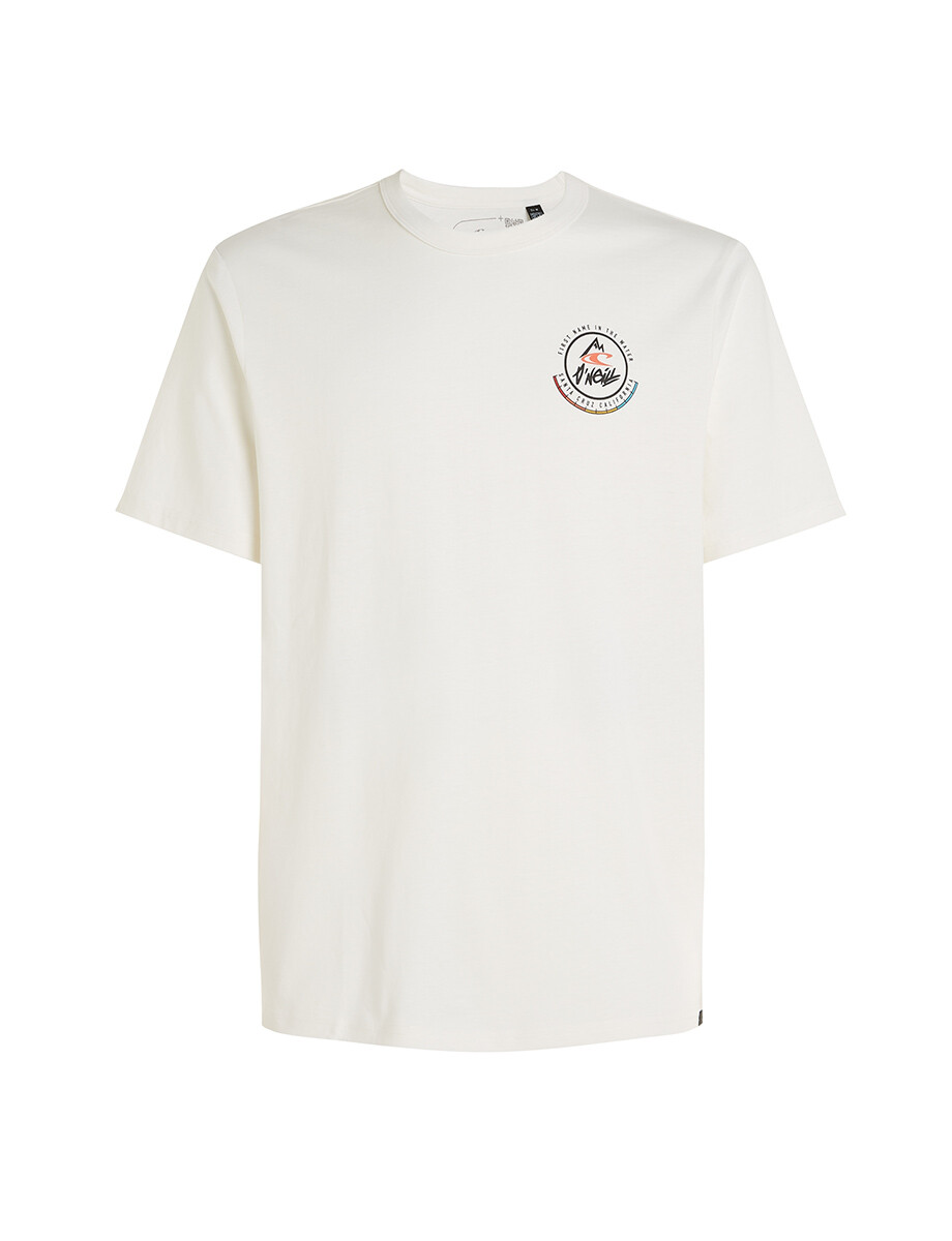 Remera O'Neill TRVLR Back - Blanco 