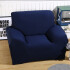 Cubre Sofa Elastico Elastizado Funda 1 Cuerpo Plaza Variante Color Azul