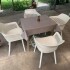Silla Comedor Cocina Aurora Marcela Nórdica Apoyabrazos 83Cm Beige 1