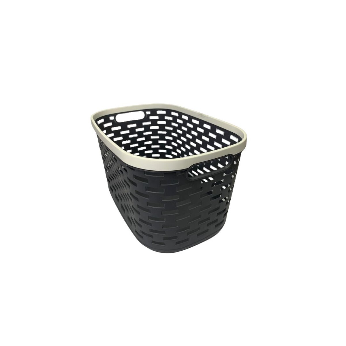 CESTO CANASTO ORGANIZADOR CALADO 37X25,6X21,2CM 