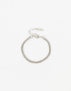 Pulseras Flexibles Metal Pulsera Flexible Metal Mesh - Plateado Rodio