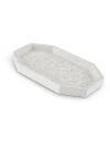 Bandeja deco JESPER A14xL25cm blanco Bandeja deco JESPER A14xL25cm blanco
