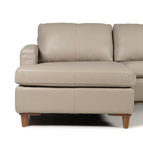 Rinconera Sevilha - Cuero Natural - Chaise Izquierdo 1011 (Granizo)