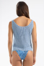 ELI KNIT TOP Celeste