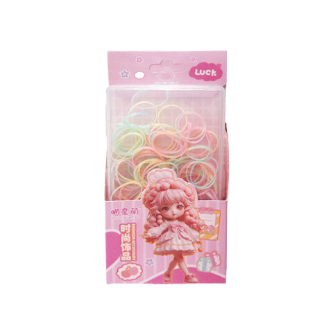 Colitas de colores para el cabello en caja Colitas De Colores Para El Cabello En Caja